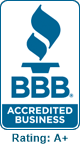 Better Business Bureau Accredited Business Rating: A+